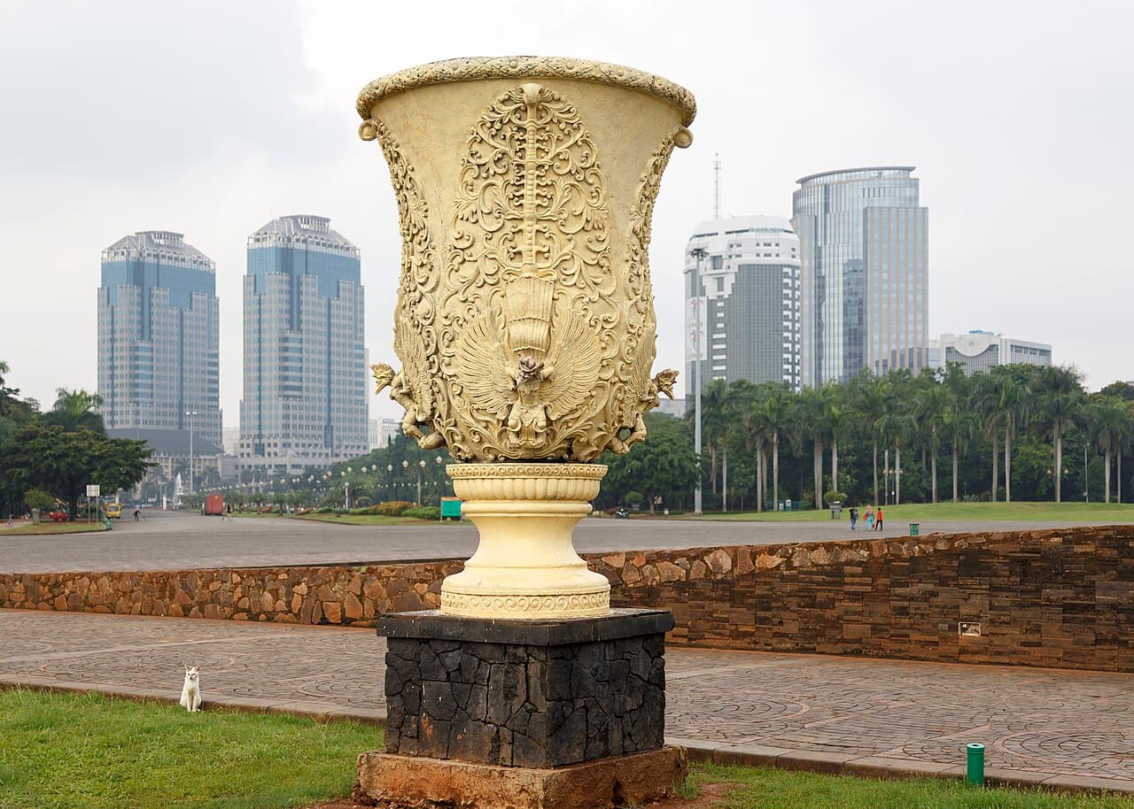 Photograph of National Monument (Monas) in Jakarta
